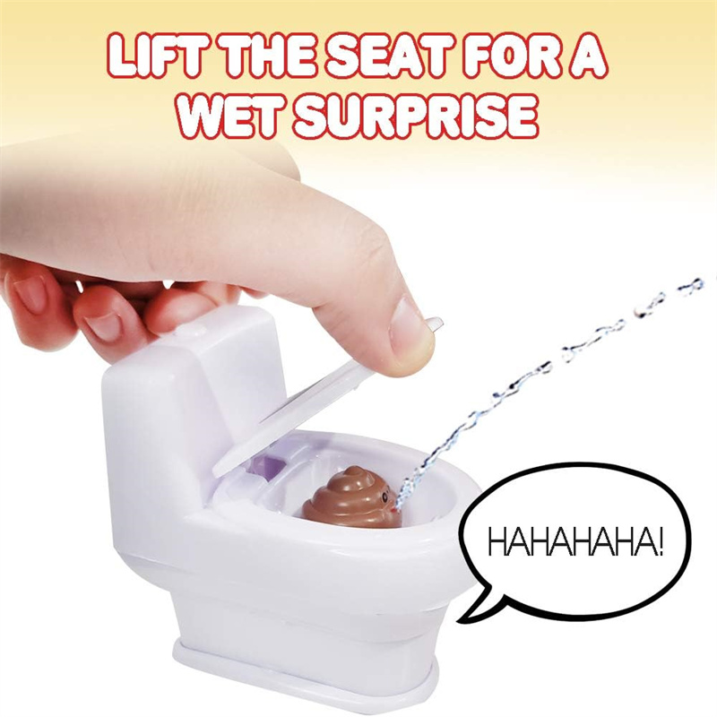 Prank Toys - Prank Squirt Toilet Mini Funny Squirt