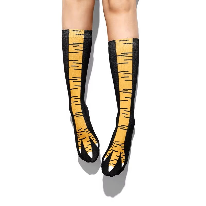 Funny Chicken Leg Socks - 3D Ngộ Nghĩnh Sáng Tạo Gà