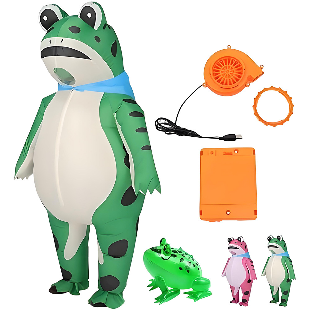 Costumes - ZOETOPKID Inflatable Frog Cosplay Costume Funny