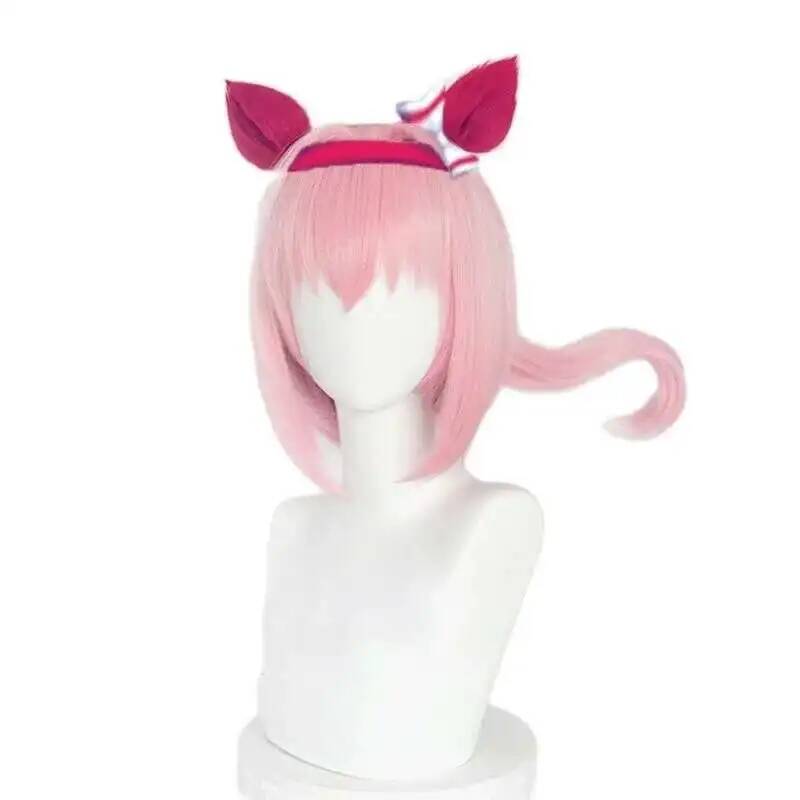 Anime Cosplay Wig Heat Resistant - Uma Musume Haru Urara Cosplay Wig