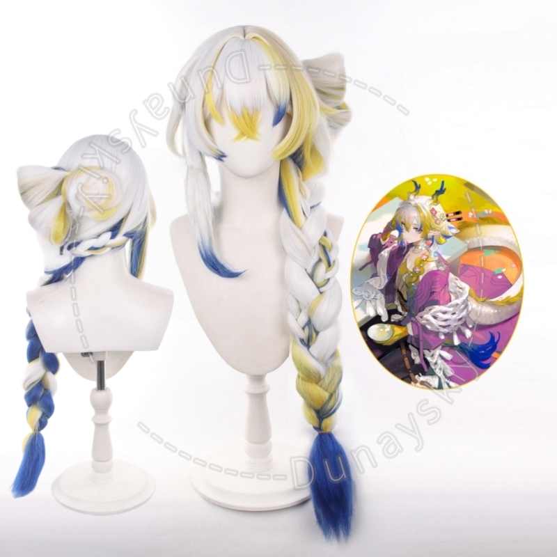 Arknights Shu Lunar New Year L - đánh giá và giá Anime Cosplay Wig Heat Resistant