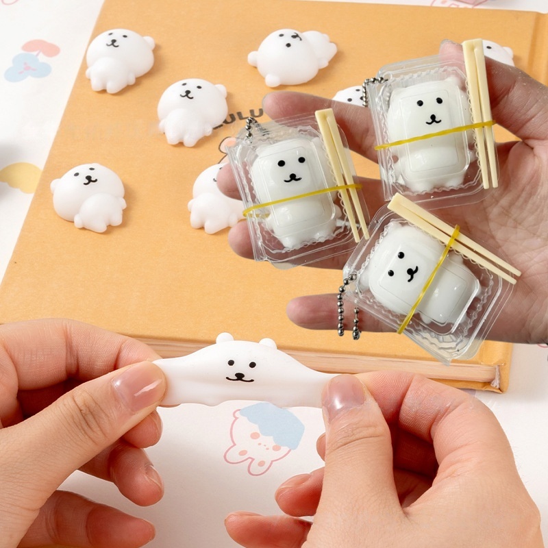 Lunch Box Squishy JOKE Bear Ka - đánh giá và giá Prank Toys