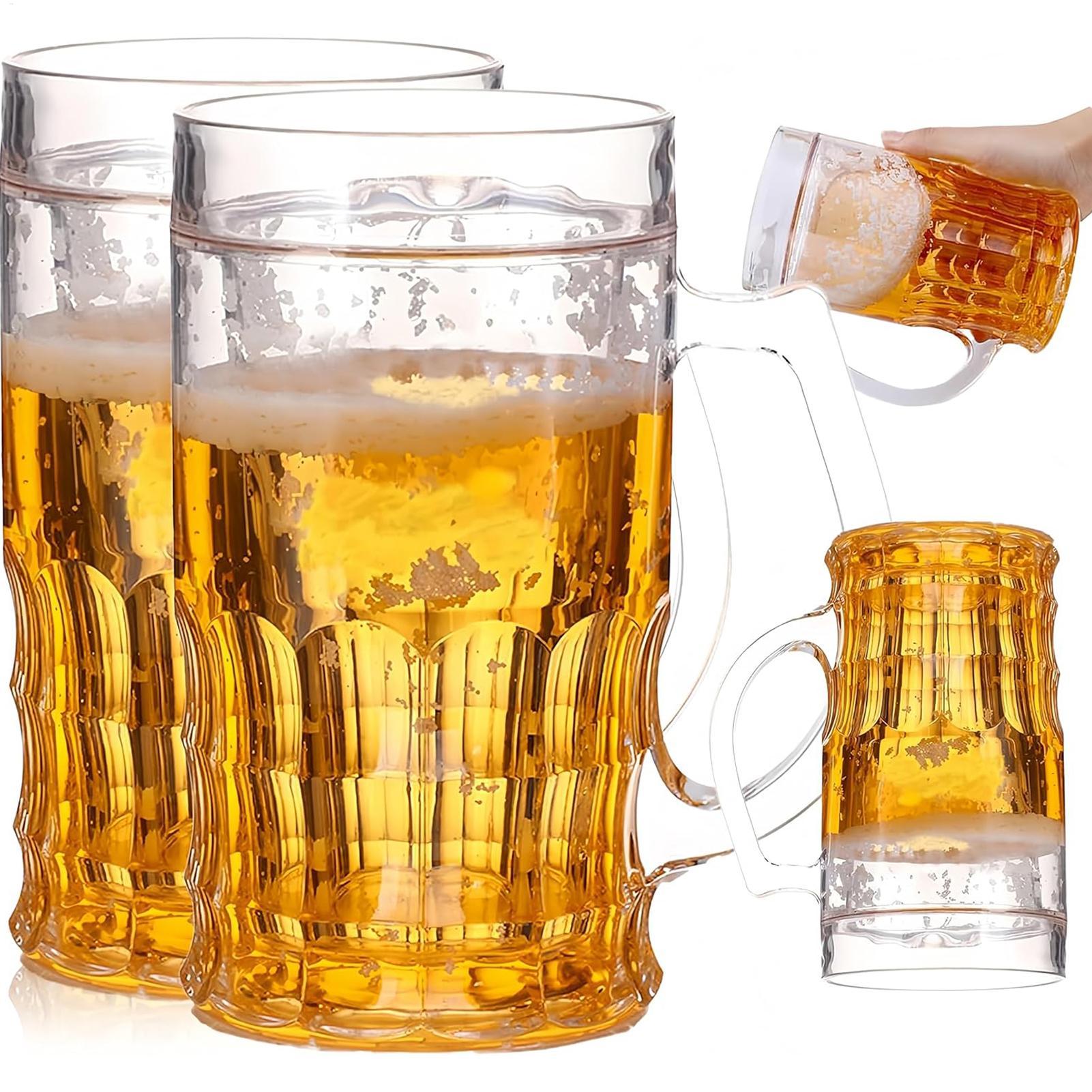 450ml Funny Fake Beer Mug Real - đánh giá và giá Prank Toys
