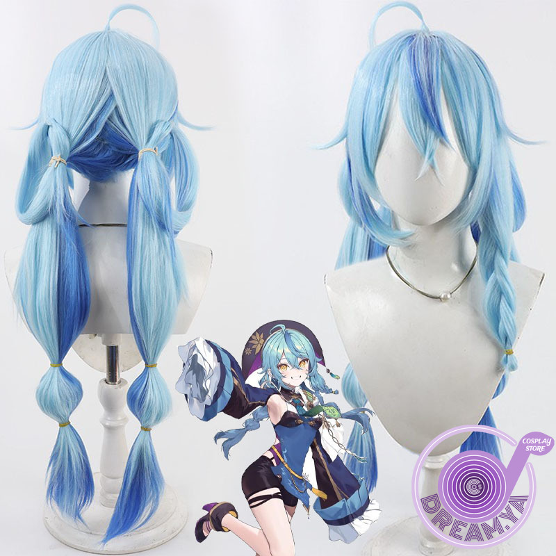Yukihana Lamy Cosplay Wig Vtub - đánh giá và giá Anime Cosplay Wig Heat Resistant