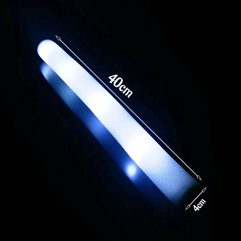 20/30pcs LED White Foam Glow S - đánh giá và giá Flashing Led Foam Sticks Party