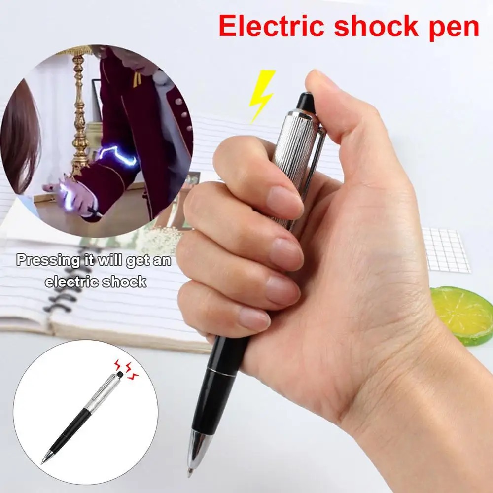1pcs Creative Electric Shock P - đánh giá và giá Shock Pen Prank Toy