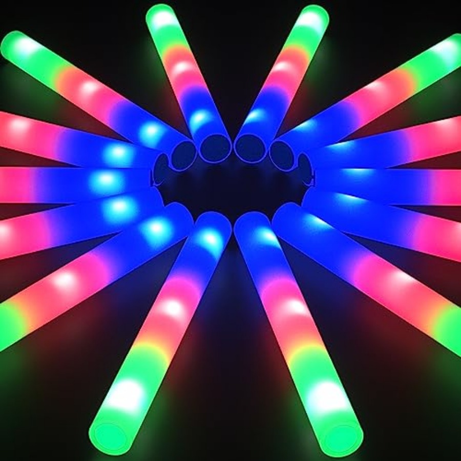 Pcs Foam Glow Sticks Bulk Part - đánh giá và giá Flashing Led Foam Sticks Party