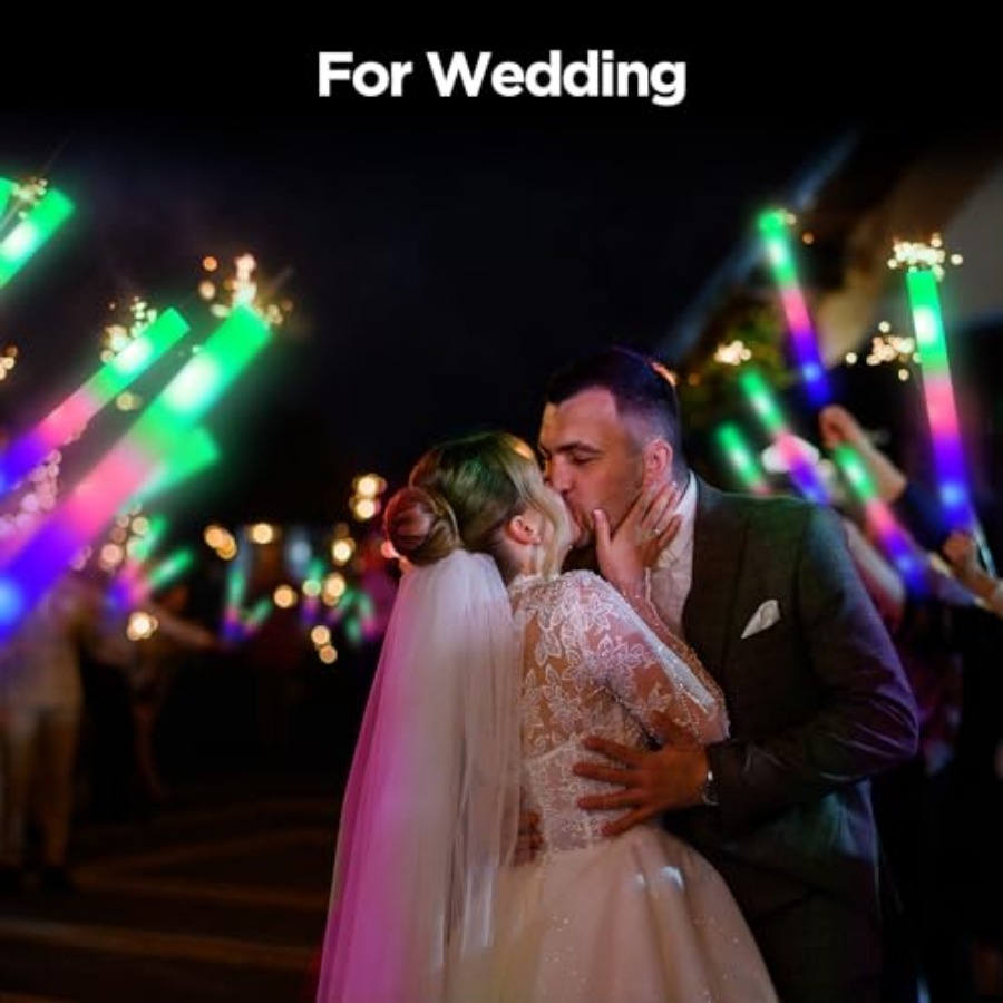 Pcs Foam Glow Sticks Bulk Part - đánh giá và giá Flashing Led Foam Sticks Party