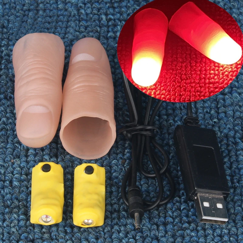 Professional Light-Pair Set (R - đánh giá và giá Thumb Tip Magic Trick Set