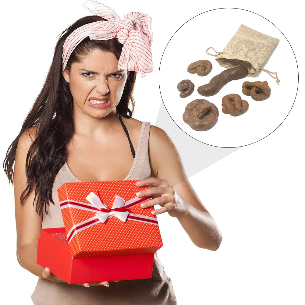 6Pcs/Set Poop Prank Toy Differ - đánh giá và giá Fake Poop Gag Gift