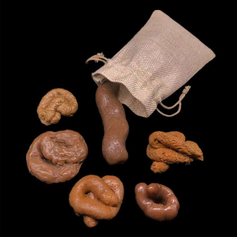 6Pcs/Set Poop Prank Toy Differ - đánh giá và giá Fake Poop Gag Gift