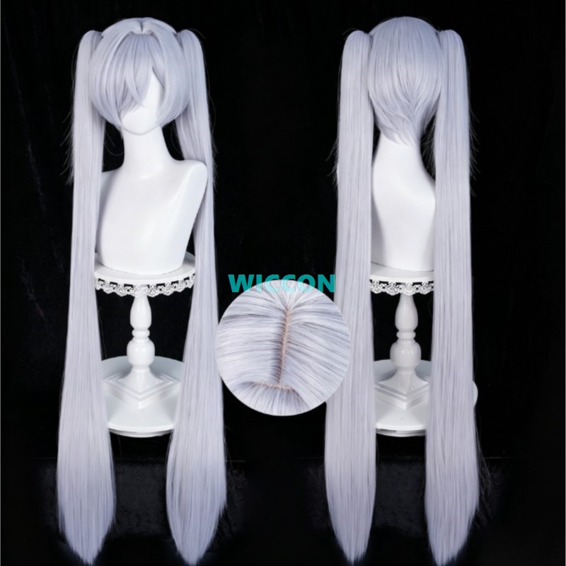 Cinderella Cosplay Wig Silver  - đánh giá và giá Anime Cosplay Wig Heat Resistant