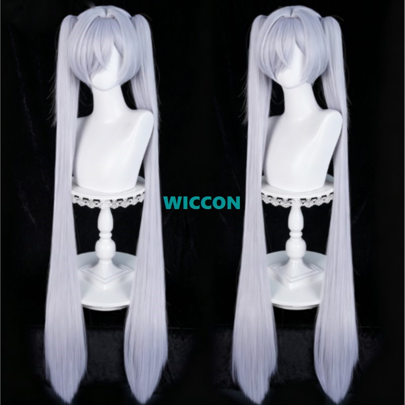 Cinderella Cosplay Wig Silver  - đánh giá và giá Anime Cosplay Wig Heat Resistant
