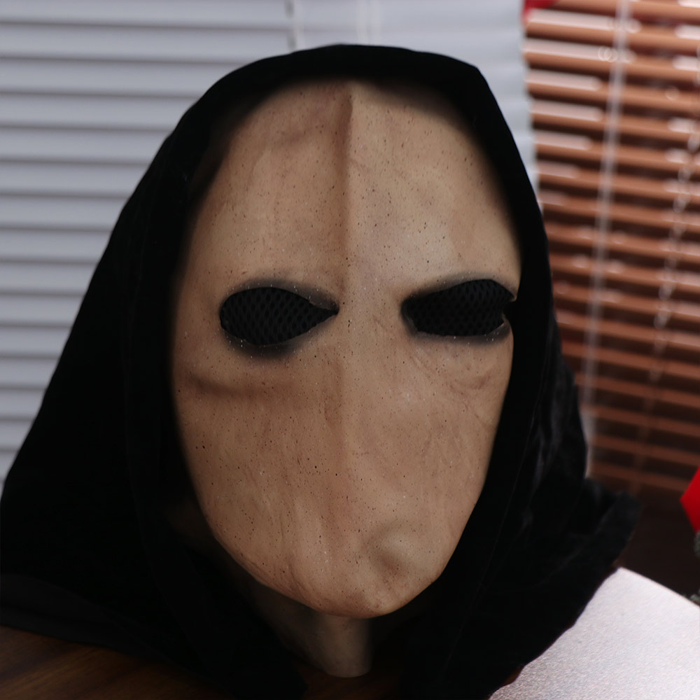 Faceless Man Halloween Slender - đánh giá và giá Latex Alien Mask Realistic