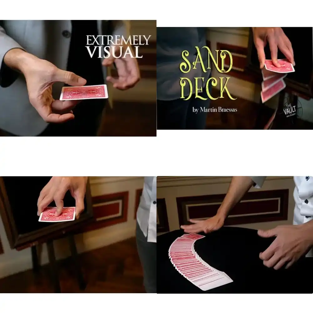 WAP01  The Vault - Sand Deck B - đánh giá và giá Magic Tricks