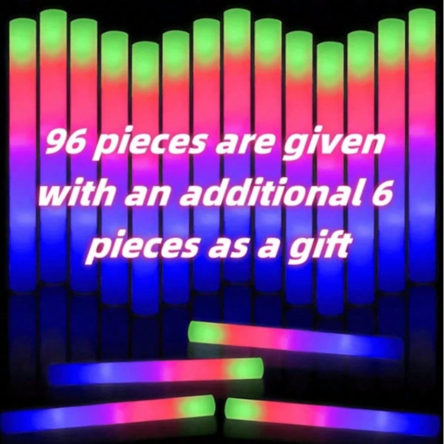 CamelParty 100PCS Foam Glow St - đánh giá và giá Flashing Led Foam Sticks Party