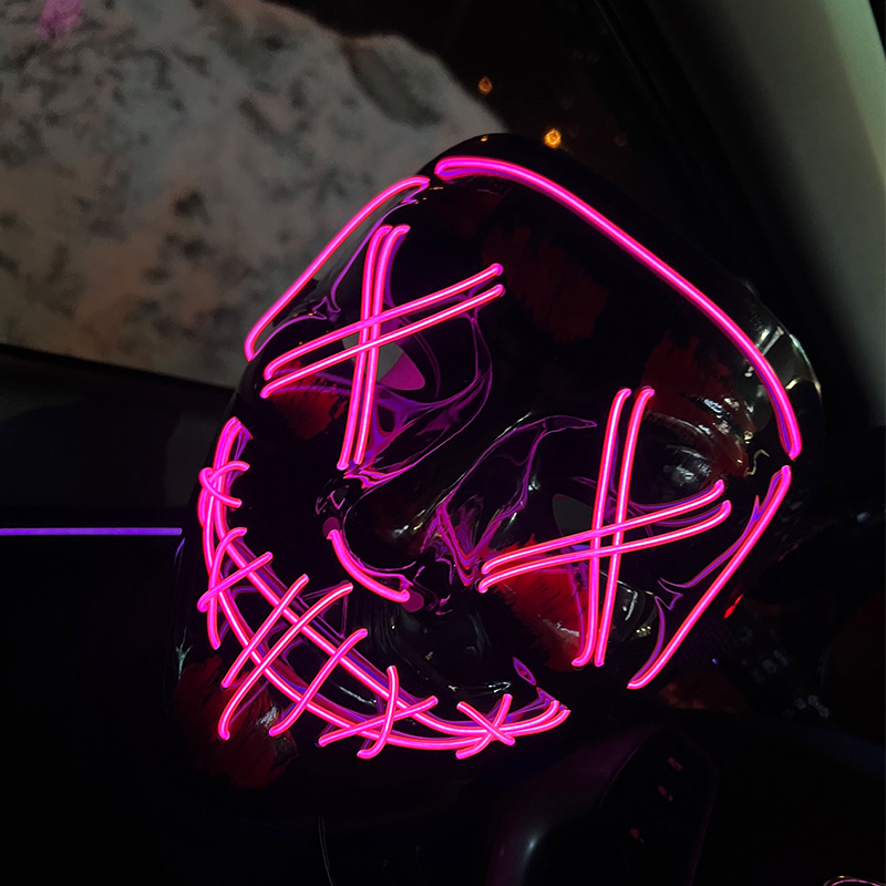 Wholesale 10pcs Masque LED Pur - đánh giá và giá Led Purge Mask Halloween