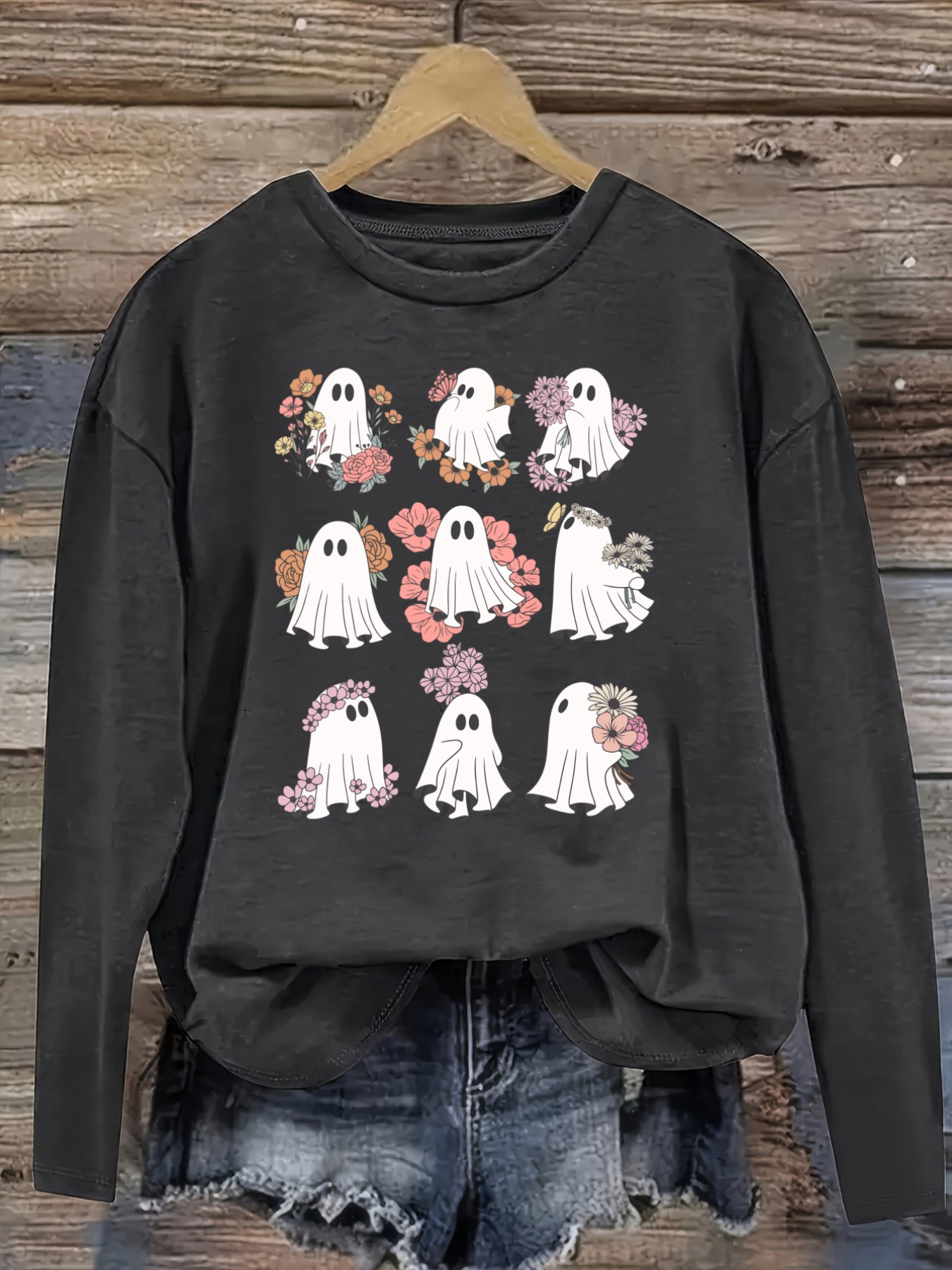 Women's Casual Long Sleeve Cre - đánh giá và giá Costumes