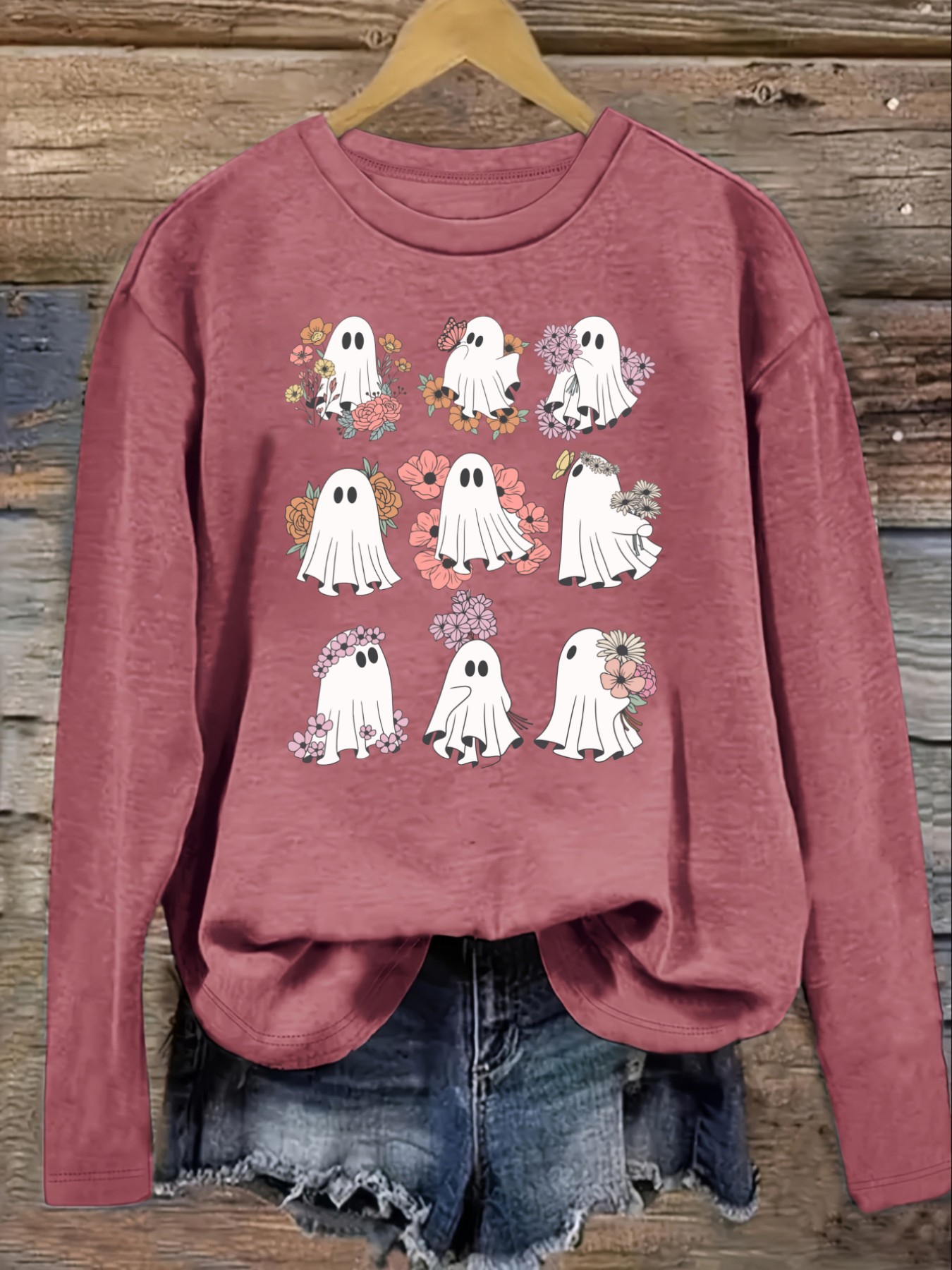 Women's Casual Long Sleeve Cre - đánh giá và giá Costumes