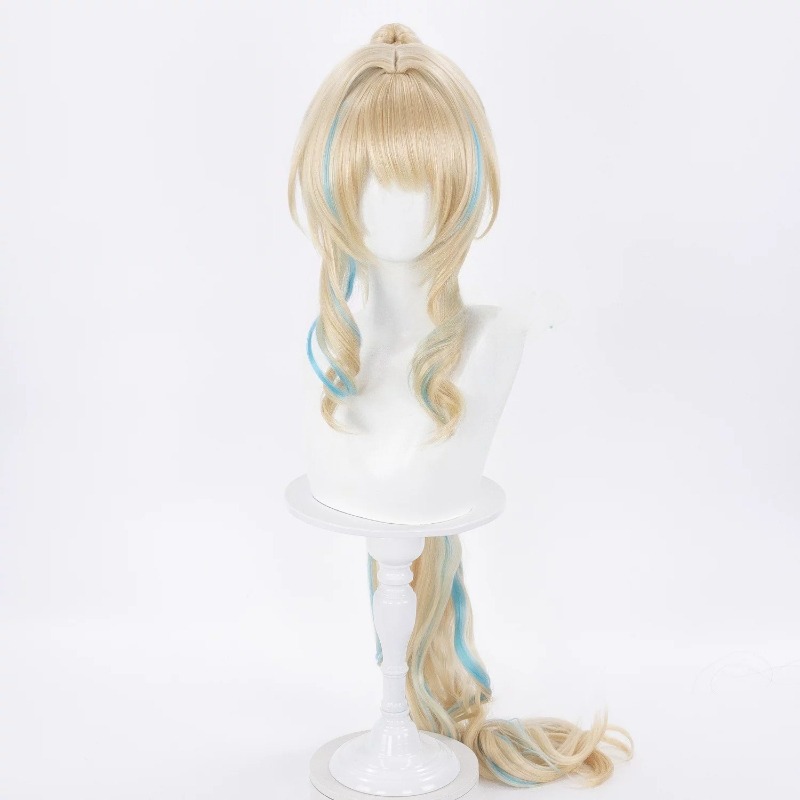 Game Genshin Impact Vesna Stri - đánh giá và giá Anime Cosplay Wig Heat Resistant