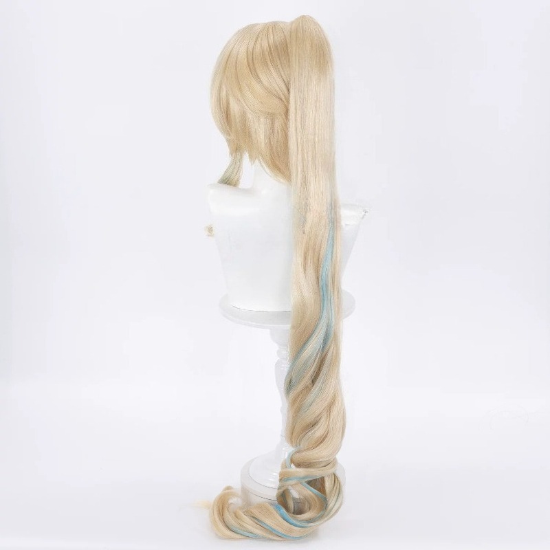 Game Genshin Impact Vesna Stri - đánh giá và giá Anime Cosplay Wig Heat Resistant