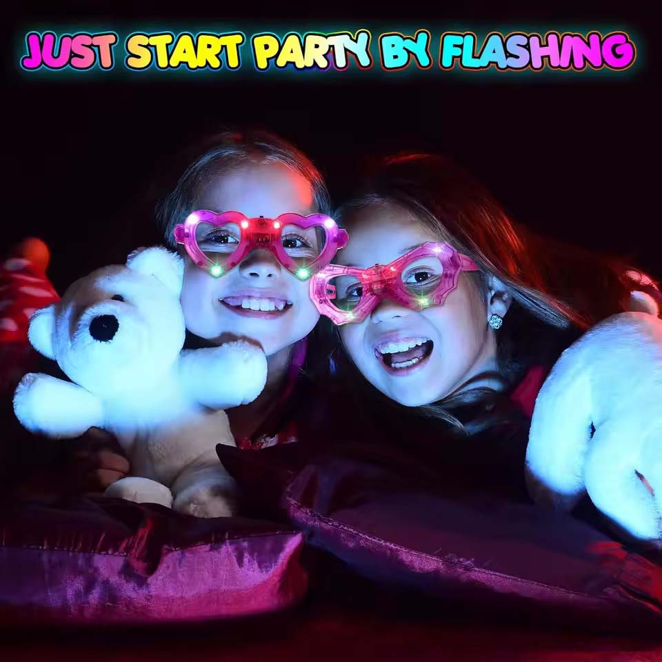 Glow In The Dark Glasses Bulk  - đánh giá và giá Glow In The Dark Party Glasses