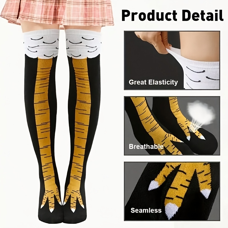 1 Pair of Fun Chicken Leg Sock - đánh giá và giá Funny Chicken Leg Socks