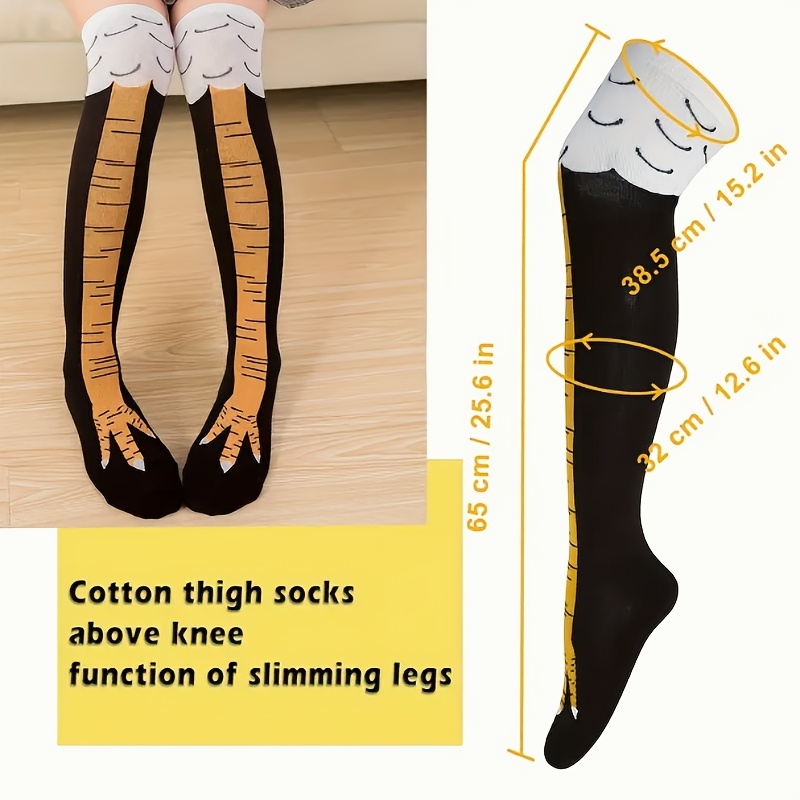 1 Pair of Fun Chicken Leg Sock - đánh giá và giá Funny Chicken Leg Socks