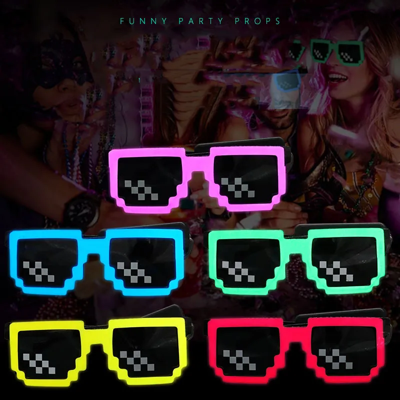 Wireless LED Light Up Glasses  - đánh giá và giá Glow In The Dark Party Glasses