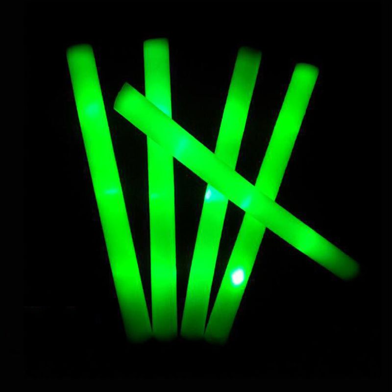 30/50 Pcs Led Xốp Thanh Phát S - đánh giá và giá Flashing Led Foam Sticks Party