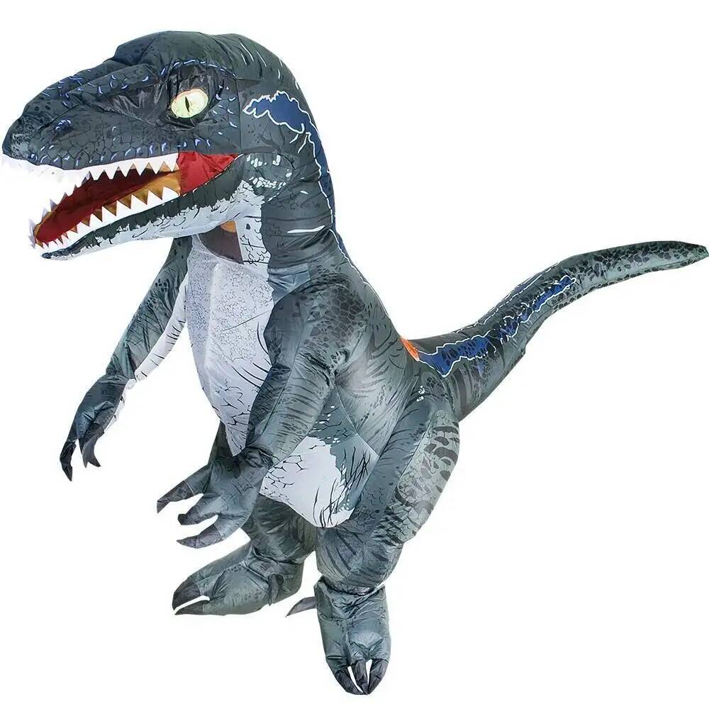 T-REX Adult Inflatable Hot Vel - đánh giá và giá Inflatable Dinosaur Costume Adult