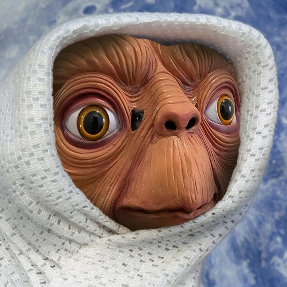 Realistic ET Alien Latex Mask  - đánh giá và giá Latex Alien Mask Realistic