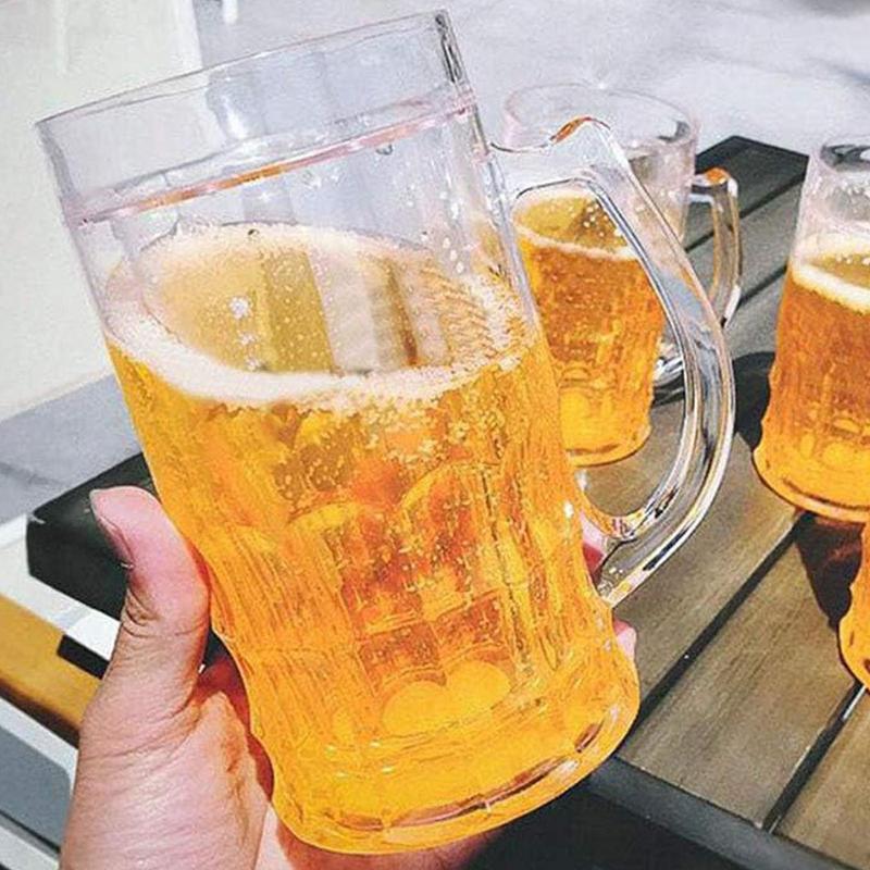 450ml Funny Fake Beer Mug Real - đánh giá và giá Prank Toys