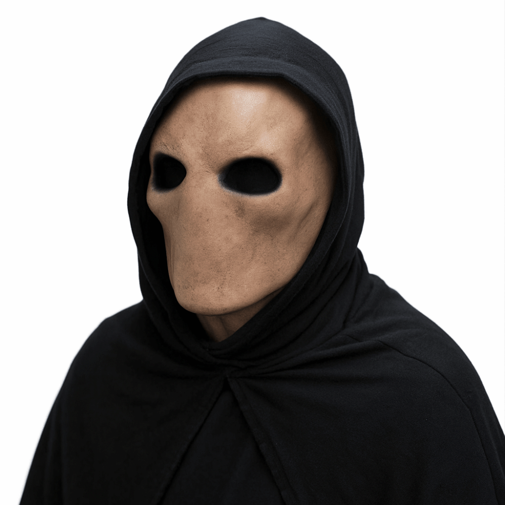 Faceless Man Halloween Slender - đánh giá và giá Latex Alien Mask Realistic