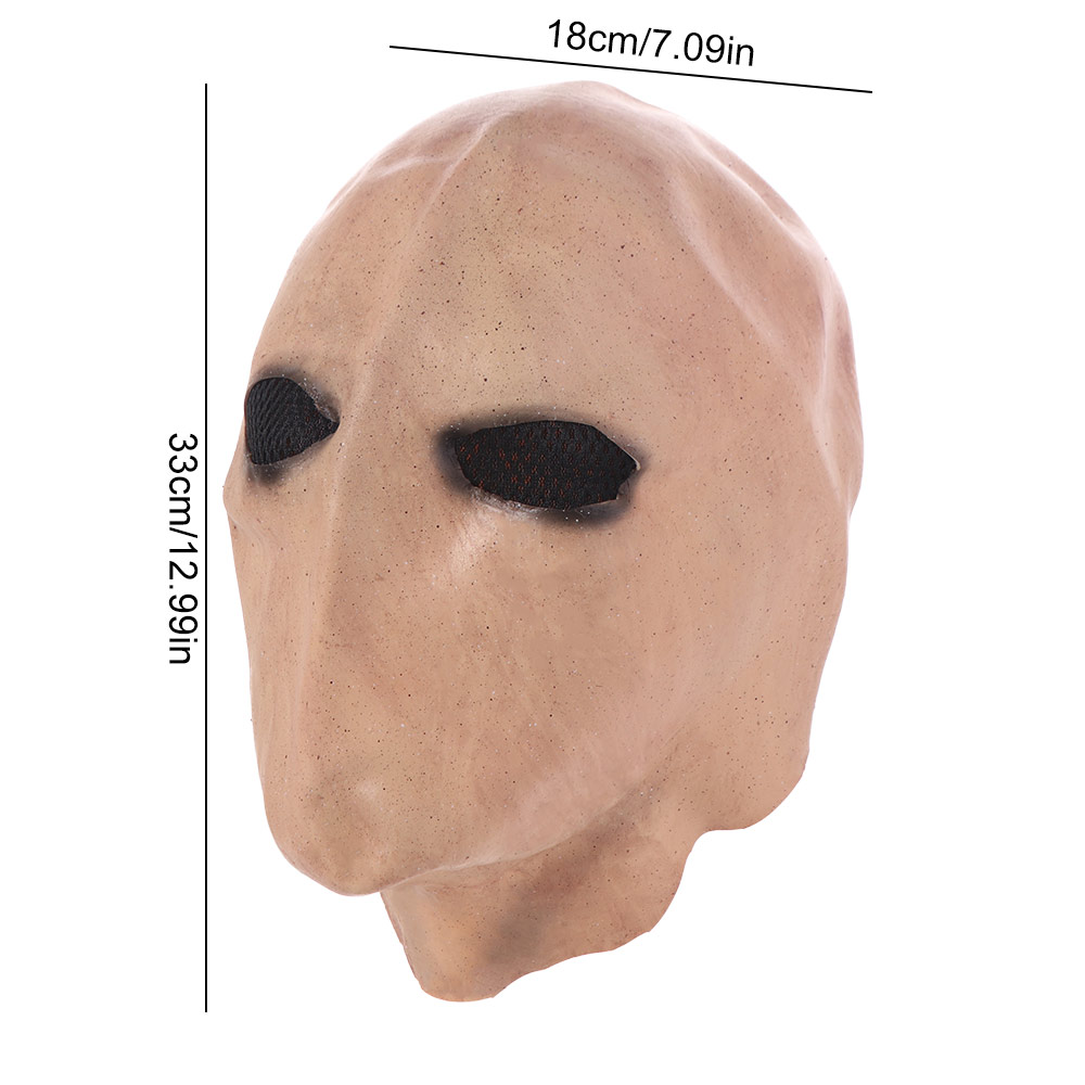 Faceless Man Halloween Slender - đánh giá và giá Latex Alien Mask Realistic