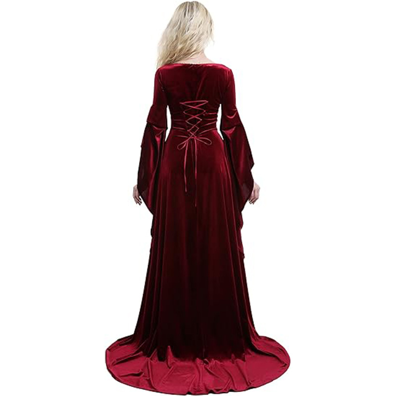 Women Medieval Dress Red Queen - đánh giá và giá Medieval Renaissance Dress Women