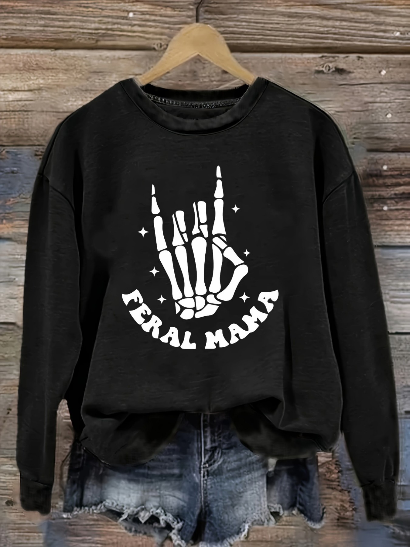 Women's Casual Long Sleeve Cre - đánh giá và giá Costumes