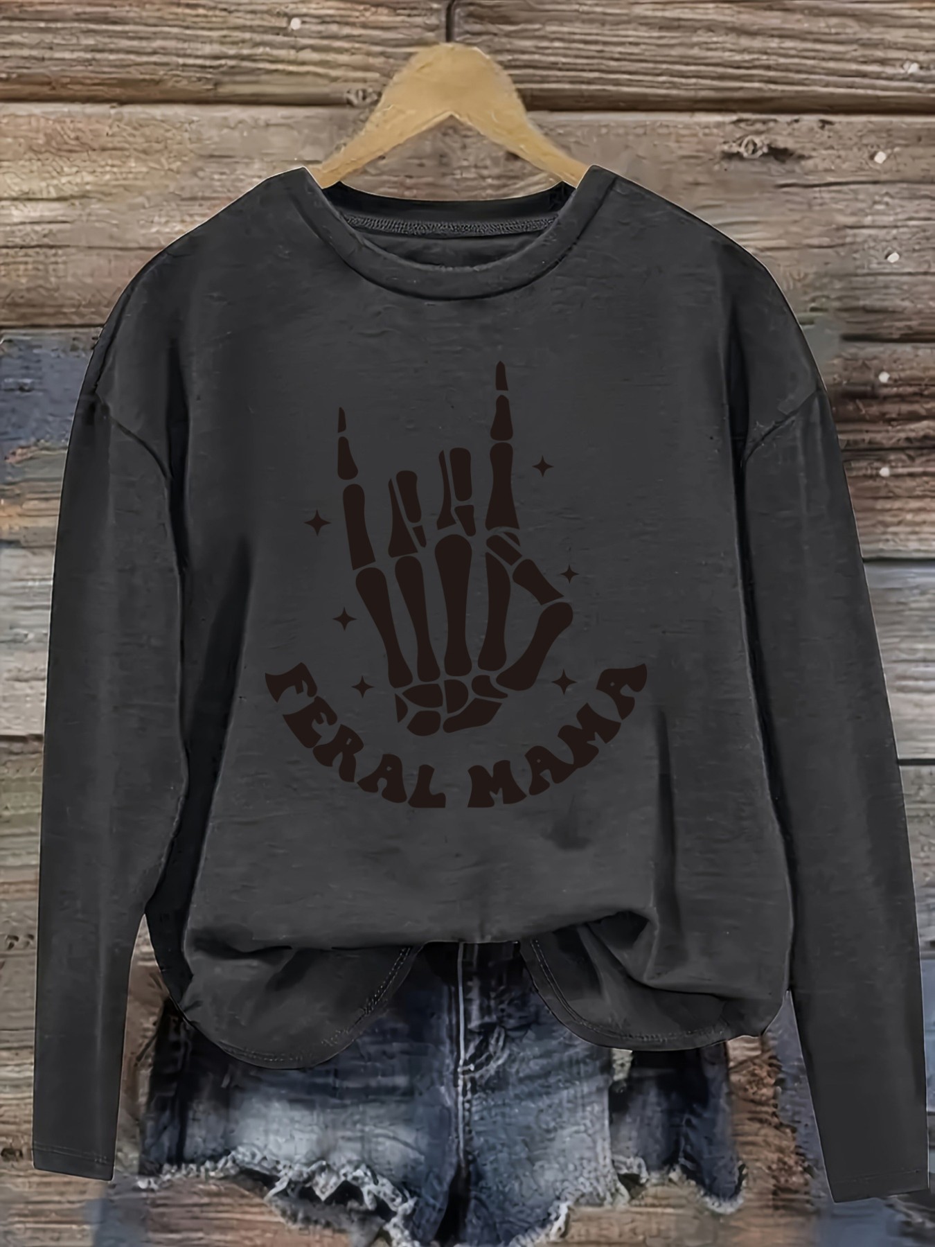 Women's Casual Long Sleeve Cre - đánh giá và giá Costumes