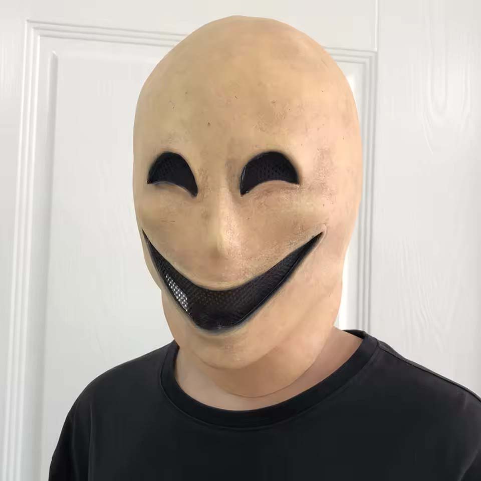 Faceless&Smile Man Halloween S - đánh giá và giá Latex Alien Mask Realistic