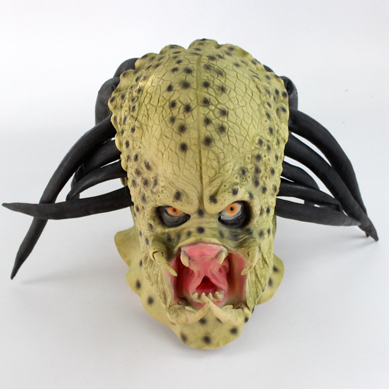 Realistic Predator Full Head M - đánh giá và giá Latex Alien Mask Realistic
