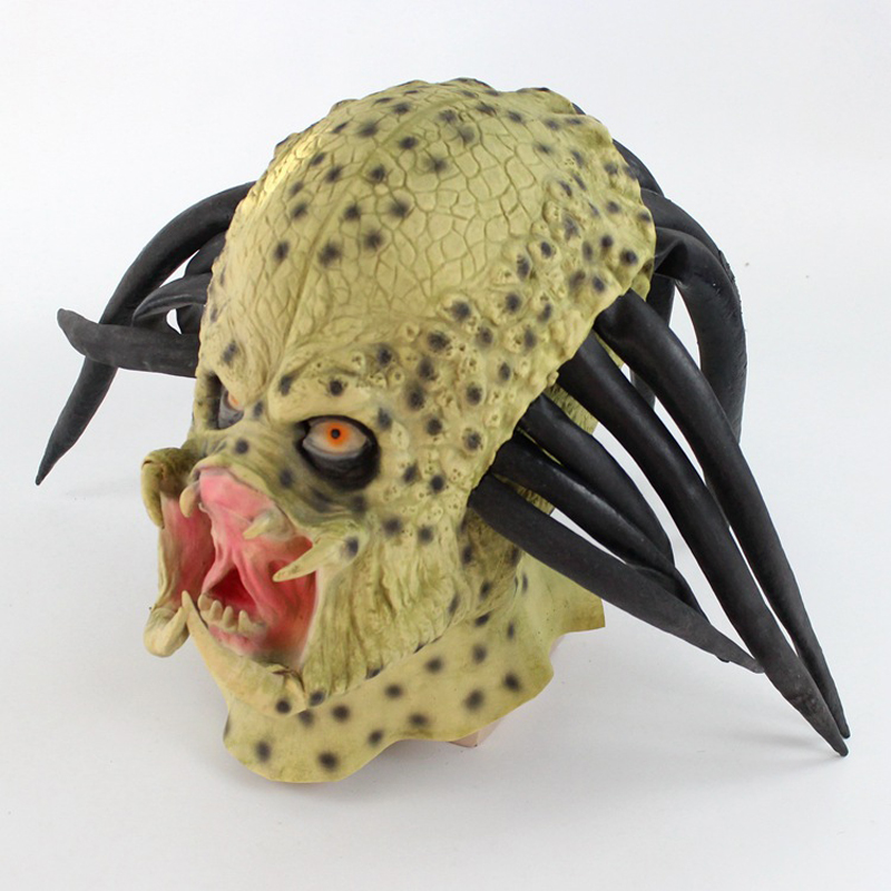 Realistic Predator Full Head M - đánh giá và giá Latex Alien Mask Realistic