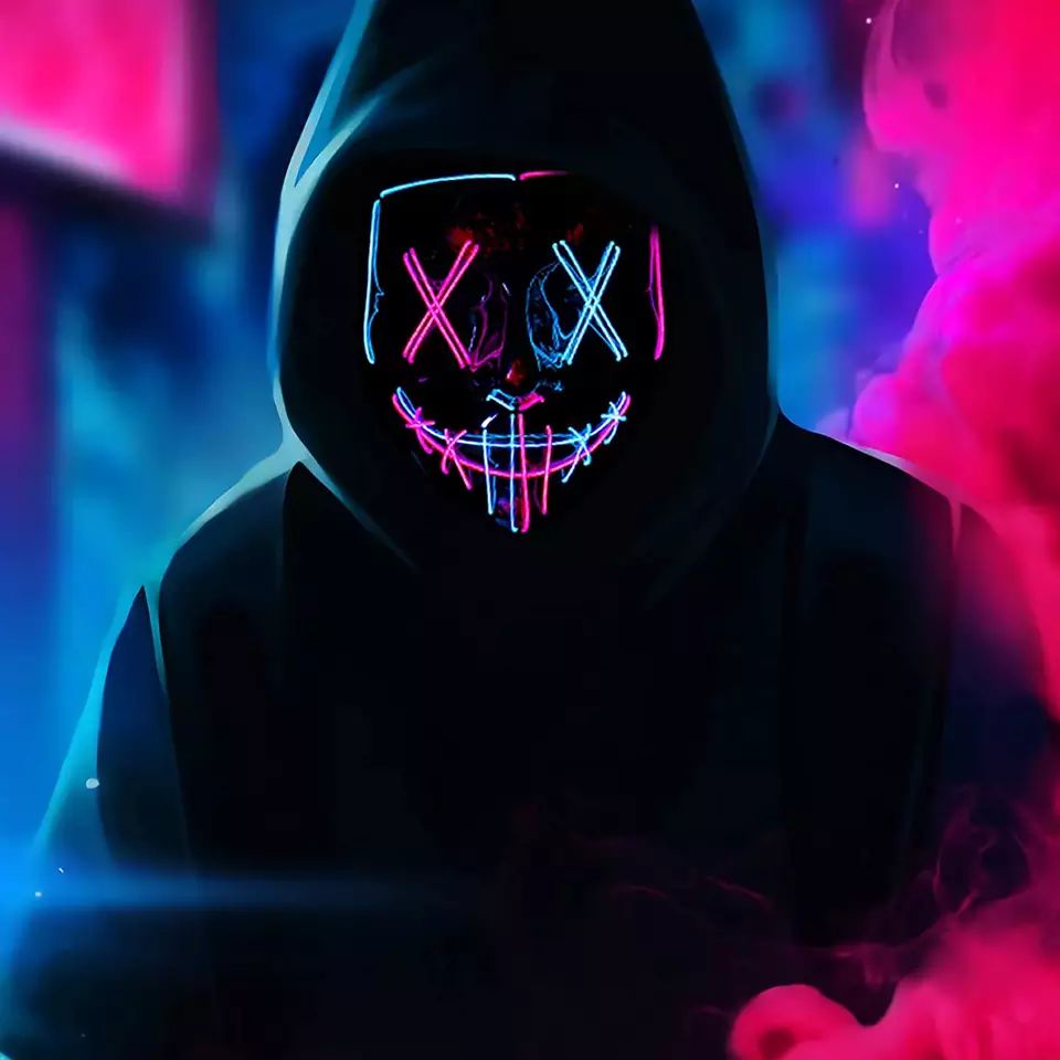 LED Light up Mask for Hallowee - đánh giá và giá Led Purge Mask Halloween