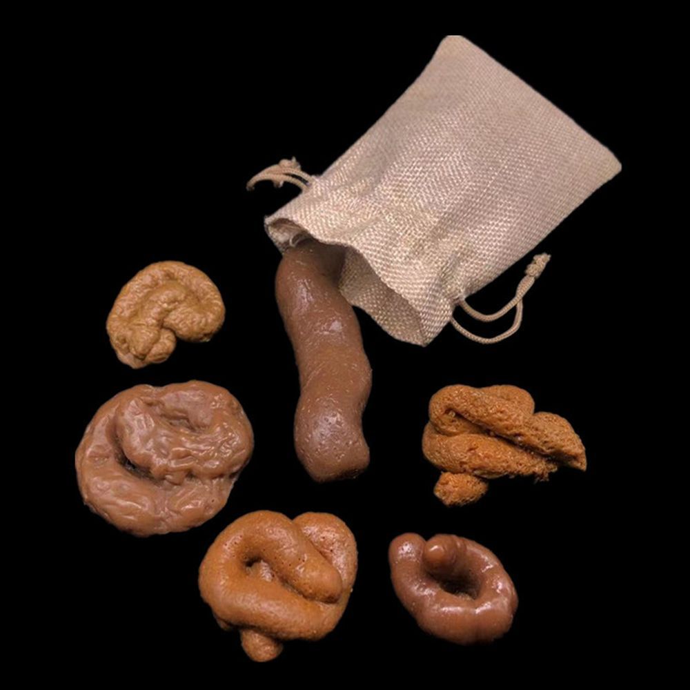 6Pcs Turd Tricky  Fool's Holid - đánh giá và giá Fake Poop Gag Gift