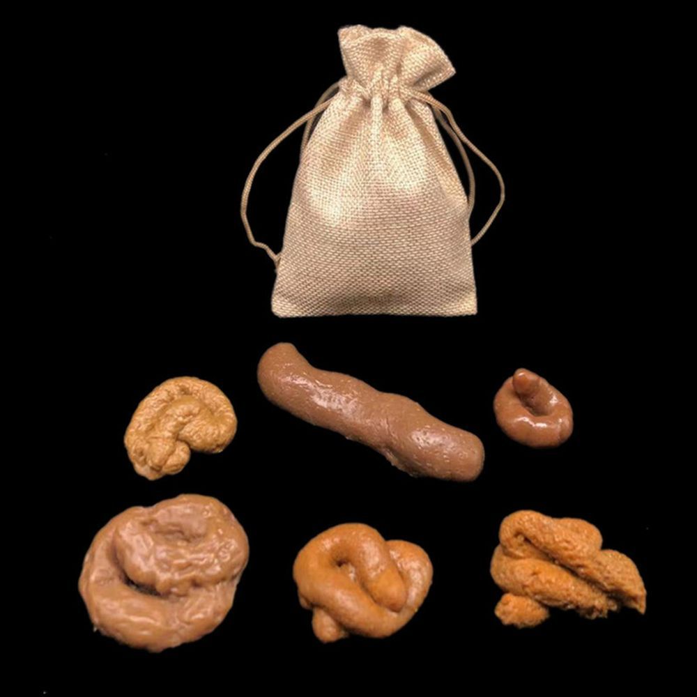 6Pcs Turd Tricky  Fool's Holid - đánh giá và giá Fake Poop Gag Gift