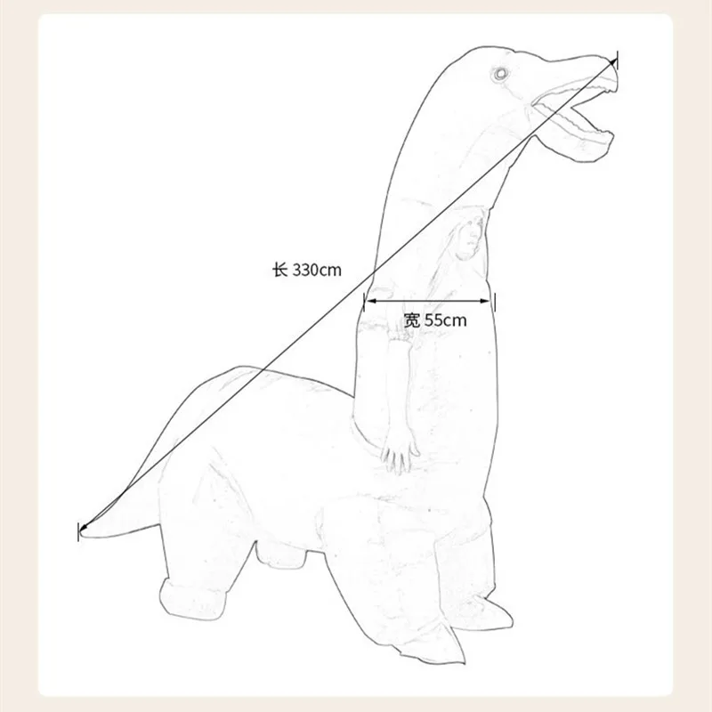 2024 New Inflatable Dinosaur C - đánh giá và giá Inflatable Dinosaur Costume Adult