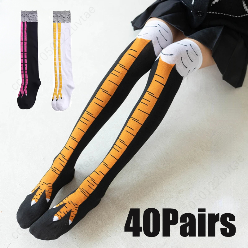 40Pairs 3D Funny Chicken Claw  - đánh giá và giá Funny Chicken Leg Socks