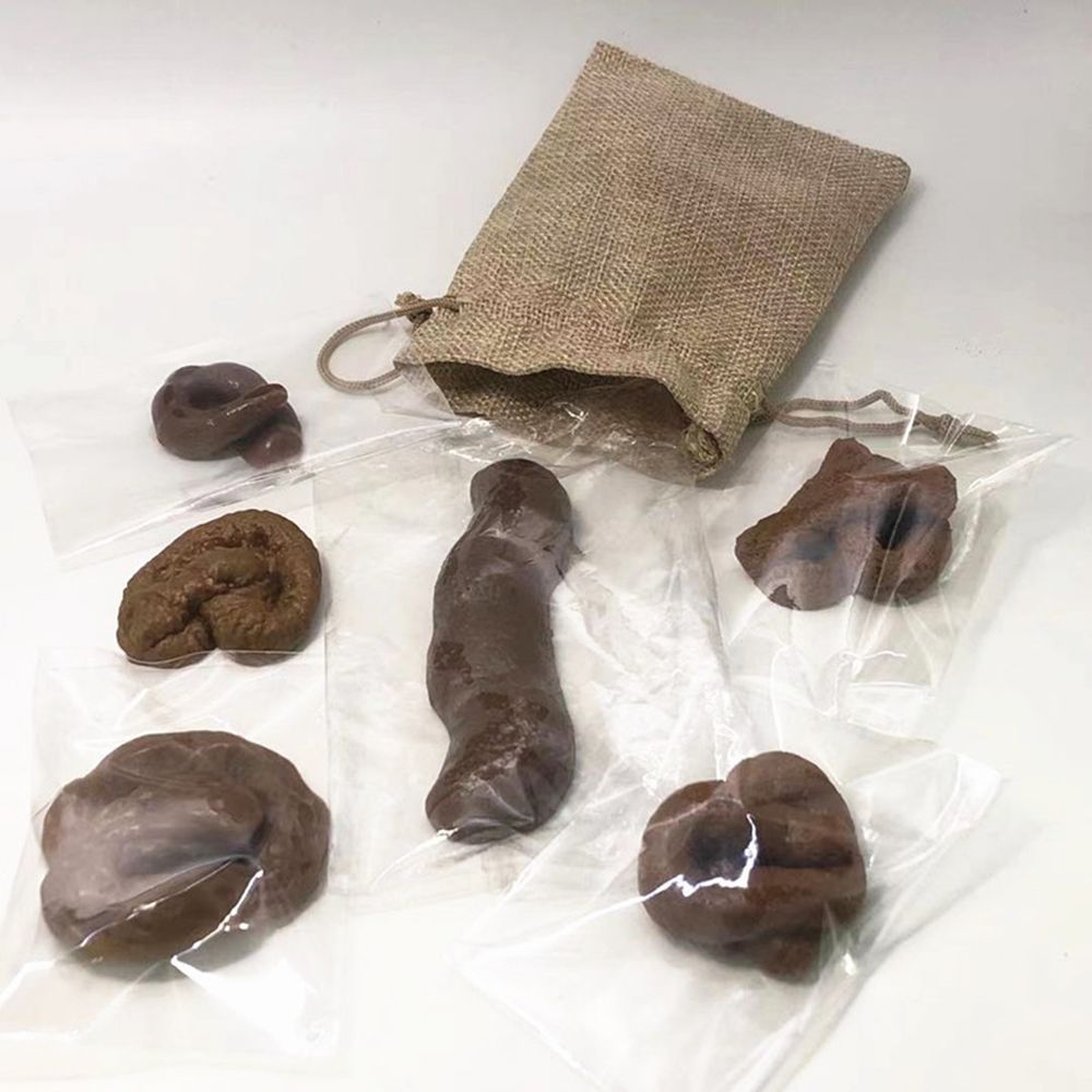 6Pcs Joke Gadget Squish Fool's - đánh giá và giá Fake Poop Gag Gift