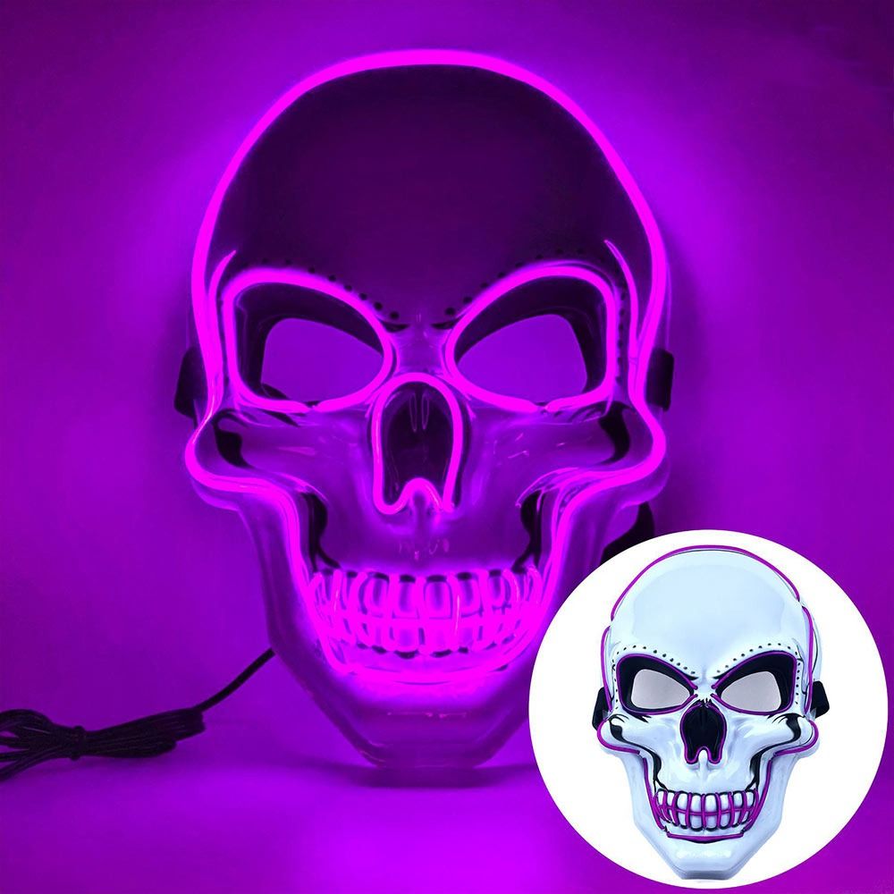 Fashion Horror Halloween Skull - đánh giá và giá Led Purge Mask Halloween
