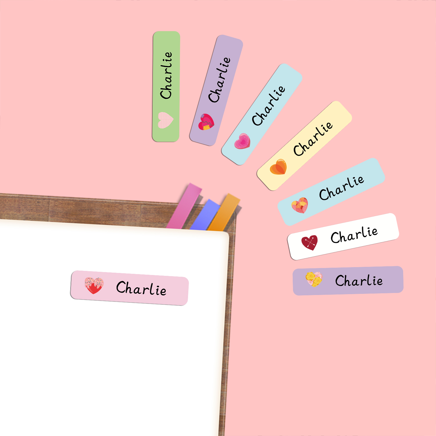 Personalized Heart Shape Name  - đánh giá và giá Party Supplies