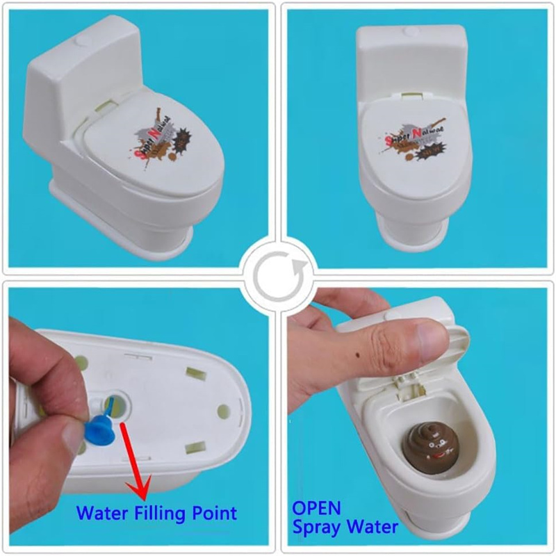 Prank Squirt Toilet Mini Funny - đánh giá và giá Prank Toys